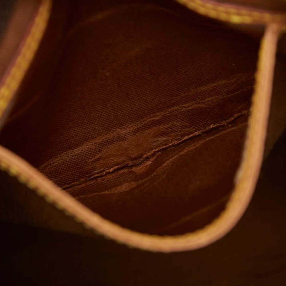 LOUIS VUITTON Brown Monogram Leather Speedy 35 Boston Bag - Picture 10 of 12